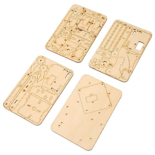 BEL-7696830453746-Robot Arm Kit Robotmekanisk arm, DIY Robot Arm Kit Hem Apparat Arm Kit
