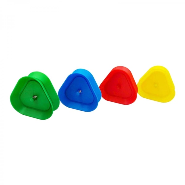 Triangelhänder - Gratis pokerspelkorthållare Set med 4 - Speltillbehör för vuxna eller barn