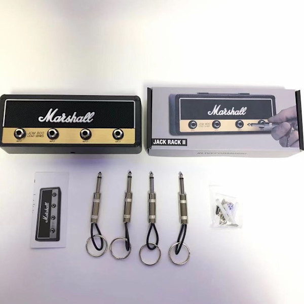 Nøgleholder Jack Rack Guitarforstærker Nøglering Konnektorer 280