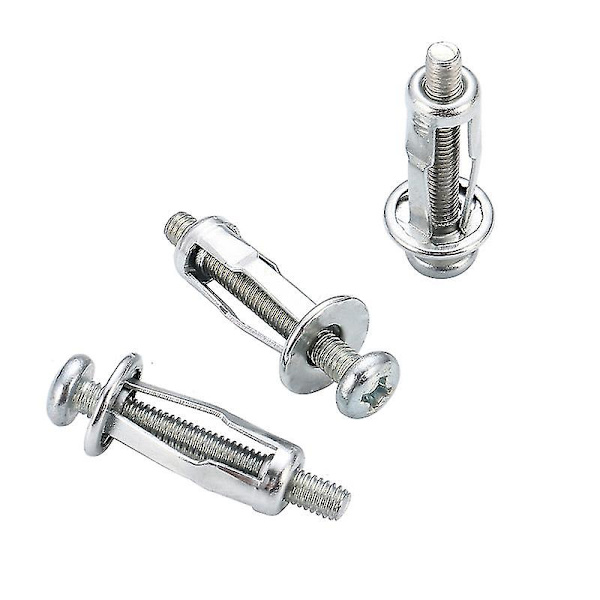 15 kpl M4 M5 M6 M8 terälehtiruuvin mutteri Jack-mutterit Auto Metalliruuvi Onttoseinälle Rauta Iho Terälehtimutteri Laajennus Lyhty 15pcs M5