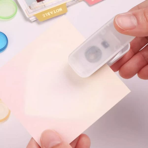 Sopphulltang Sopphulltang Disk Ringbinding Cutter Hvit White Single Hole-Single Hole