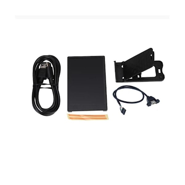 Computer Monitor til Mini Itx Kabinet 3.5 Tommer Ips Type-c Sekundær Monitor CPU Gpu Ram Hdd Monitor