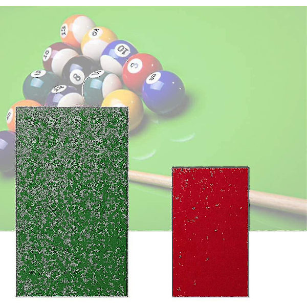 Billiardduk i nylon og myk fiber, passer til standard 9-fots biljardbord for innendørs bruk