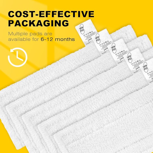 5 mikrofiberdukar för Kärcher SC5 SC3 Easy Fix,