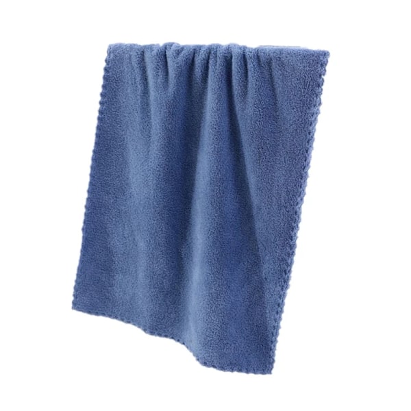 Superabsorberende badehåndklæder til voksne, store håndklæder, badeværelse, kropsspa, sportshåndklæder, luksushåndklæder i mikrofiber, gråblå gray blue 60x30cm
