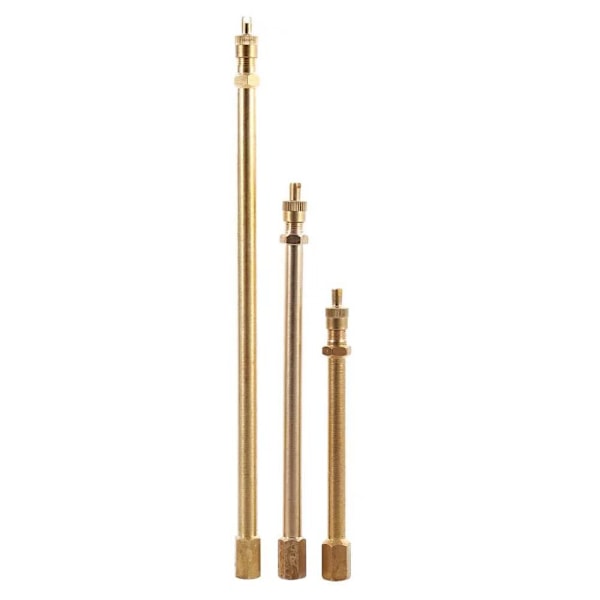 Däckventilförlängare 100mm mässing däckförlängare adapter förlängning f