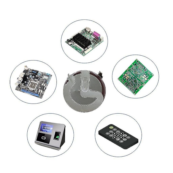 Vl2020/hfn 3v Uppladdningsbart Batteri Smart Bilnyckel Fob Batteri Ersättning för Mini R52 R53 E38 E39 E46 E53 E60 E61