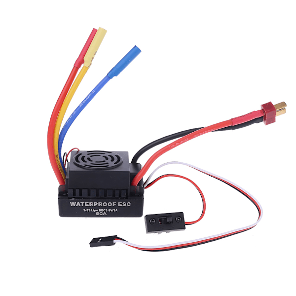 60A Børsteløs Motor ESC Elektrisk Hastighedsregulator til RC Biler Både til Ubåde Short Course Truck Track DIY RC Bil