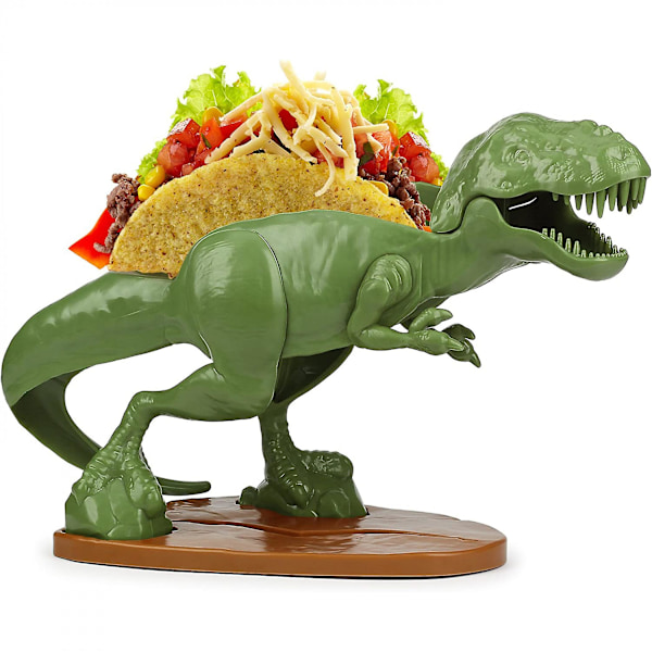 Tacosaurus Rex Taco Holder Green