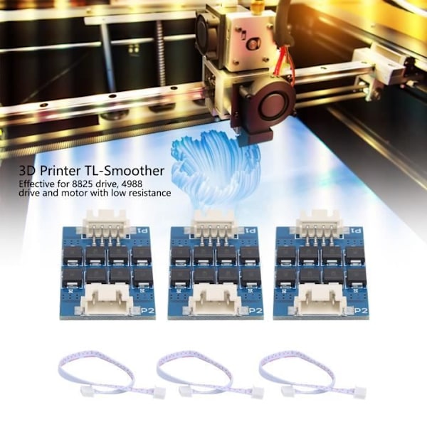 HURRISE TL-Smoother 3D-skrivartilläggsmodulkit TL Smoother Steppermotordrivrutin 3D-skrivartillbehör