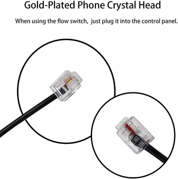 Flödesbrytare GLX-FLO-RP för Hayward/Goldline Aquarite Salt Systems, Pool Flow Sensor [fw]