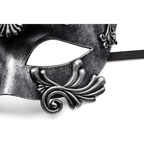 Maskeradmask för Män - Romersk Grekisk Mytologisk Venetiansk Mask Halloween Cosplay Mardi Gras