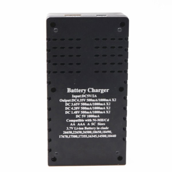 18650 Lithium Batterilader Lommelygte 18650 Genopladelig Batteri VTC6 3000MAh Batteri + USB-lader