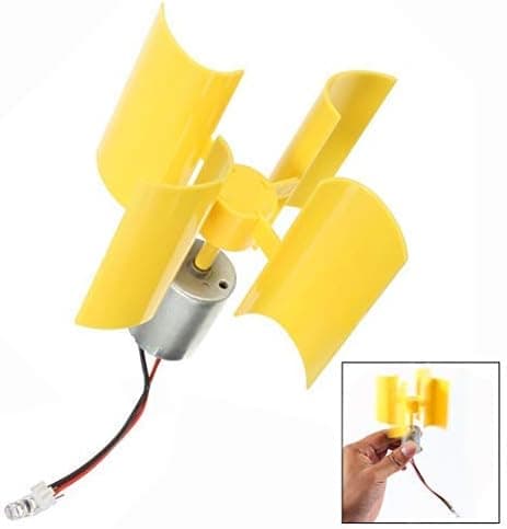 Mini vertikal vindturbingenerator, vindgeneratormotor DIY Wi