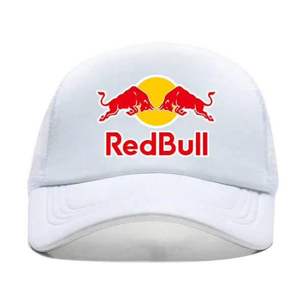 Red Bull Flat Brim Racing Cap Solskyddsmössa för Utomhussporter Män F