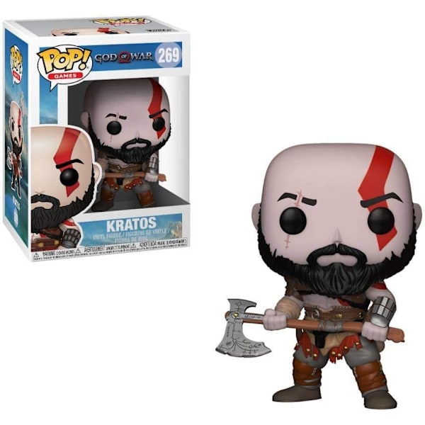 Funko Pop! Games: God of War - Kratos med økse Samlefigur