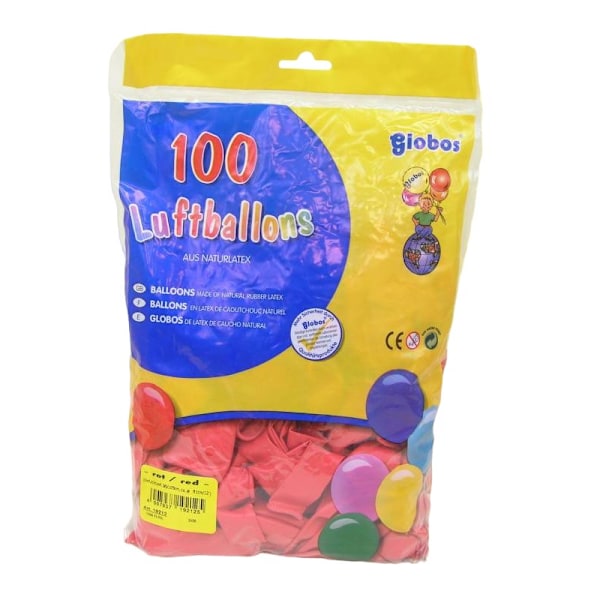 Globos latex ballonger (förpackning om 100) One Size Rosa Rosa Pink One Size
