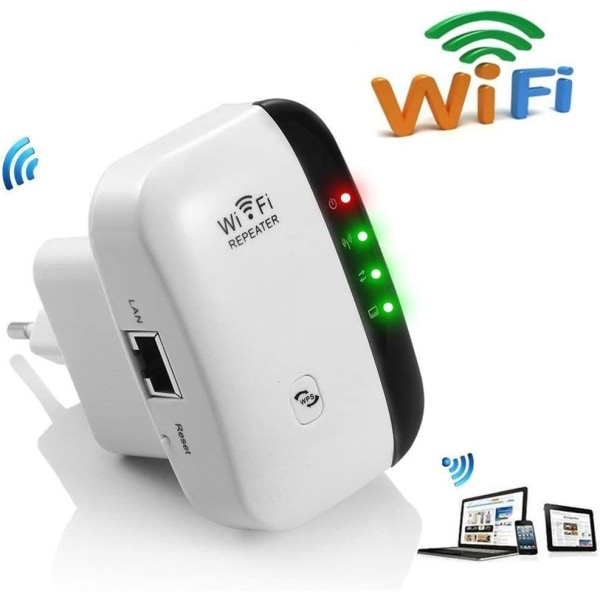 WLAN-toistinvahvistin, 2,4 GHz:n WiFi-laajennin toistin-/AP-tilalla, tehostin, pitkän kantaman vahvistin Ethernet-portilla kaikille WLAN-laitteille