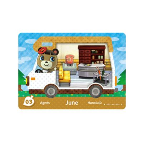 NFC-spilkort til Animal Crossing Welcome Series kompatibel wi