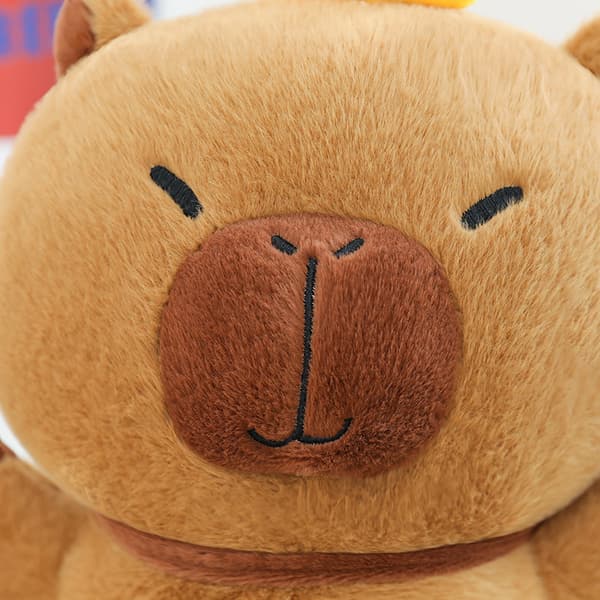 Capybara Lang Plys Pude | Stor Blød Kropskrammende Udstoppede Legetøj 77cm