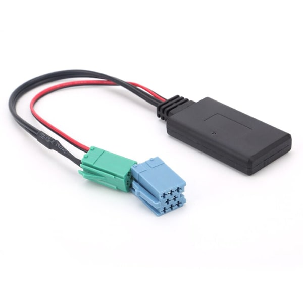 Bilstereoadapter Mini ISO 6Pin 8Pin Hane Bluetooth 5.0 AUX-kabel för Renault Clio / Espace / Kangoo / Laguna