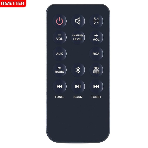 Fjärrkontroll Ri0004 för Logitech Z607 Z606 5.1 Surround Sound Speaker Trådlöst Bärbart Högtalarsystem