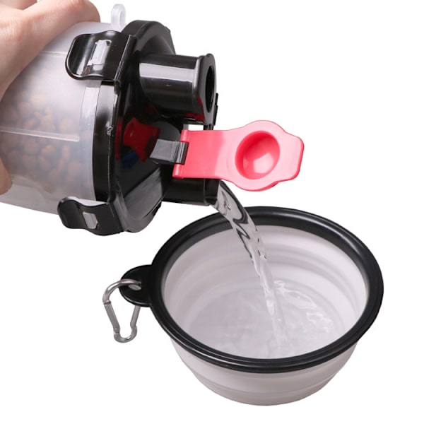 Hunde Vandflaske Foder Skåle Dispenser