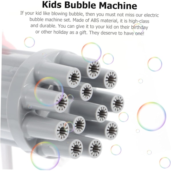 1 st. Maskin Nyhet Nöjen Automatiska Bubbel Leksaker Bärbar Bubbelblåsare Barn