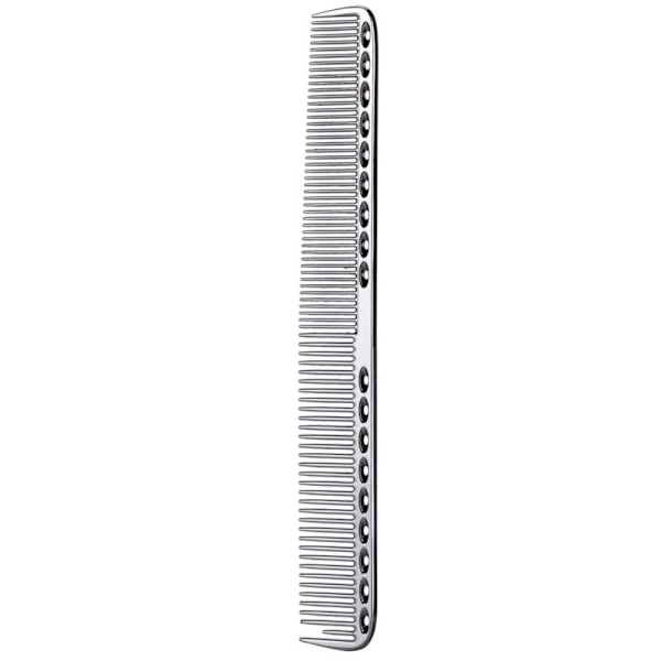 Metal Hairdressing comb Stainless steel comb SILVER 21.5CM Silver