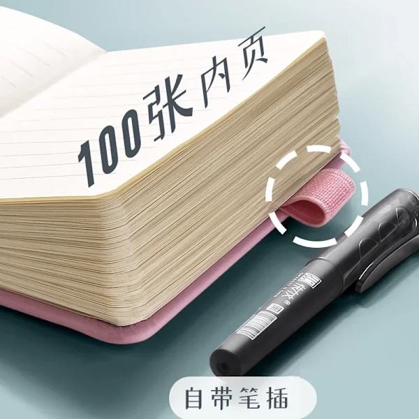 Mini A7 Fickanteckning Handgjord Läder 100 Ark Anteckningsblock Bärbar Resedagbok Planerare Schema Kawaii Skola Kontorsmaterial Ljusgrön light green A7