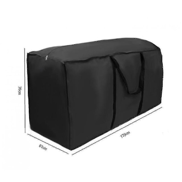 Vattentät förvaringsväska för utomhusbruk, överdrag 173X76X51cm