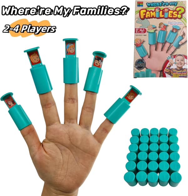 Familjespel för barn för 2-4 spelare