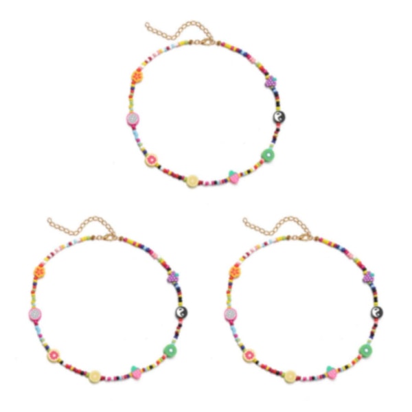 1/2/3/5 Perlekjede Perlekjede Justerbar Kjede Boho Type 2 Type 2 3PCS