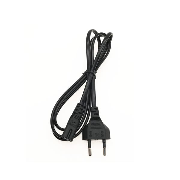 2-polet EU-kabel strømkonsolledning C7-kabel Figur 8-strøm til Samsung Power XBOX PS4 bærbar computer