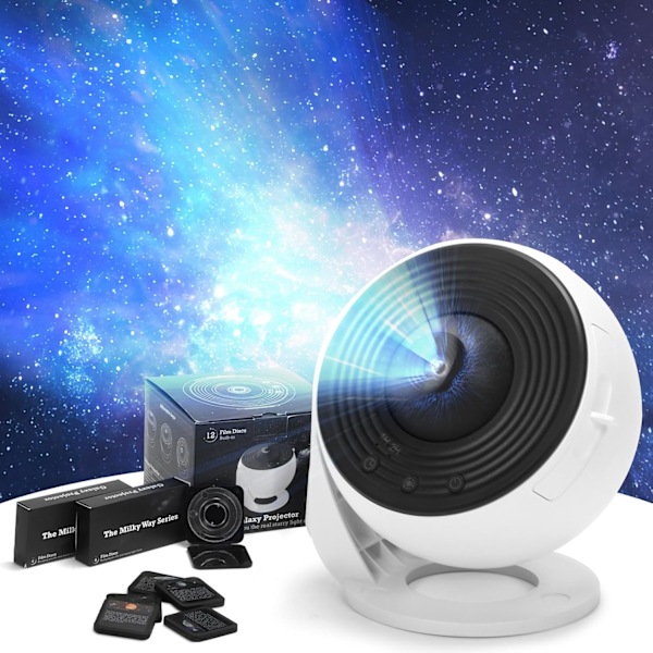 Stjärnprojektor, 12-i-1 Galaxprojektor, Galaxljus