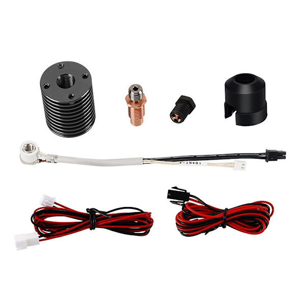 För Voron 0.1/0.2/2.4 Hot End V6 Hotend V6 Bimetal Hals Keramisk Värmeelement Skrivhuvud För Prusa