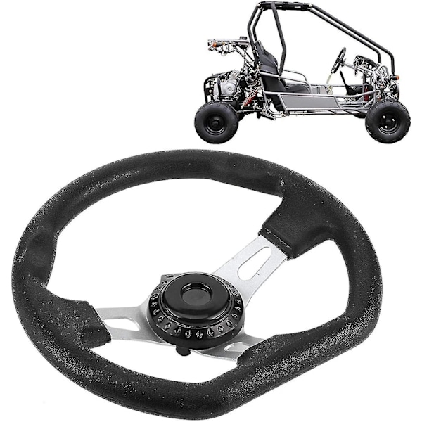 Huncv Go-kart rattet 270mm til Racing Trolley Tilbehør Buggy Go-kart WELLNGS