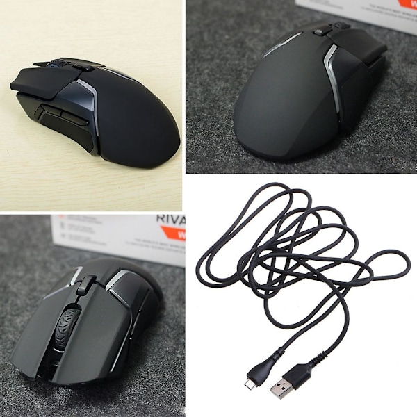 USB-muskabel for lading for Steelseries Rival 600 650 museerstatningskabel