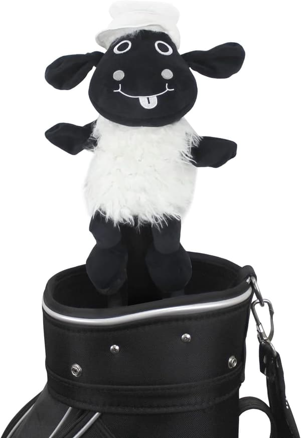 Driver Novelty Golf Head Cover, Sødt Dyr, Passer til Max Driver 460CC og Fairways (Stil 1){Bt}