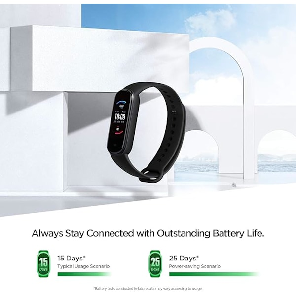 Aktivitets- og fitnesstracker, iltmætning, puls, søvn og stress