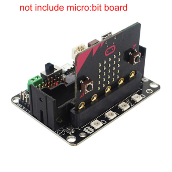 For Microbit Utvidelseskort For Microbit Adapterkort Smart Bil Programmeringsrobot DIY Utvidelse P