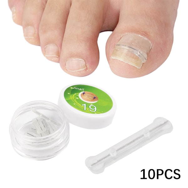 10 stk. 13-20 mm Neglekorrektionsstickere Rengøringsværktøj 19mm