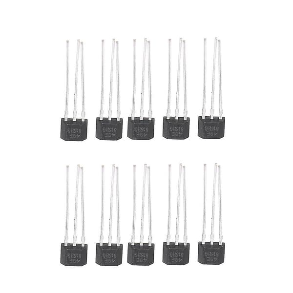 10 stk 49e Hall-element Oh49e Spændingsregulator Hall-effektsensor Lineær Switch