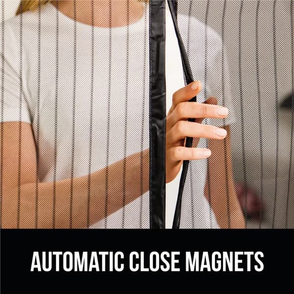 Magnetisk myggenet (100x210cm) (BT) White