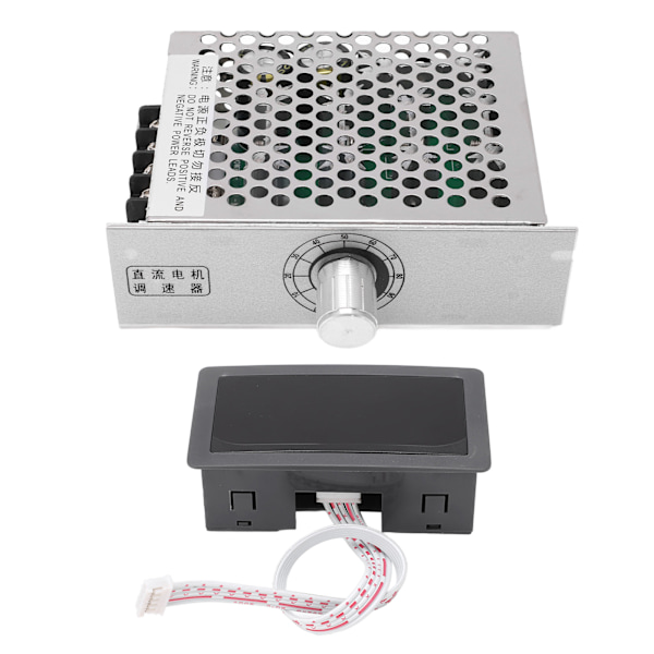 DC-motorstyring Blød start og stop PWM-motorhastighedsregulator med digitalt displaypanel DC12‑80V