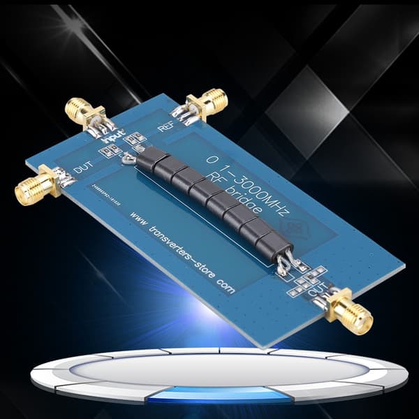 0.1-3000MHz RF SWR Refleksionsbro Board Antenneanalysator VHF UHF VSWR Returtab