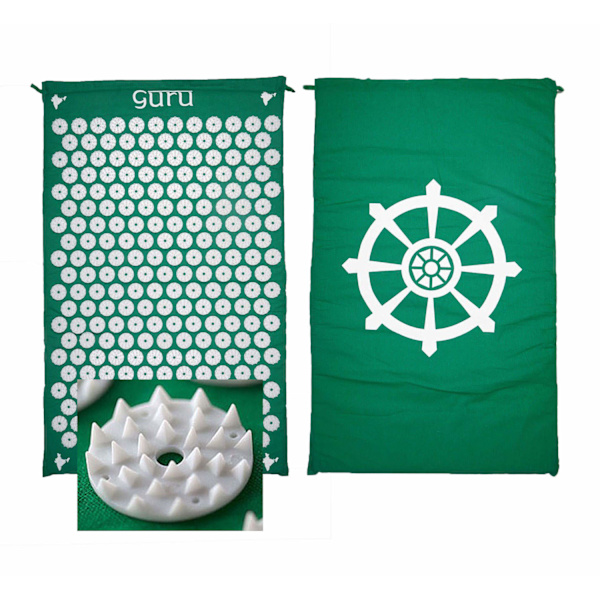 Shakti Spike mat \"original\" Grön 67 x 40 1000