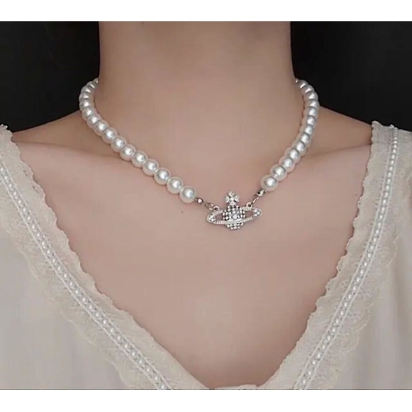 Vivienne Westwood perle halskjede