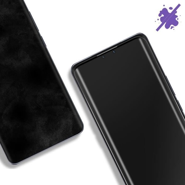 Vivo V23 Pro Herdet Glass Resistent 9H Hardhet Anti-Fingeravtrykk Svart