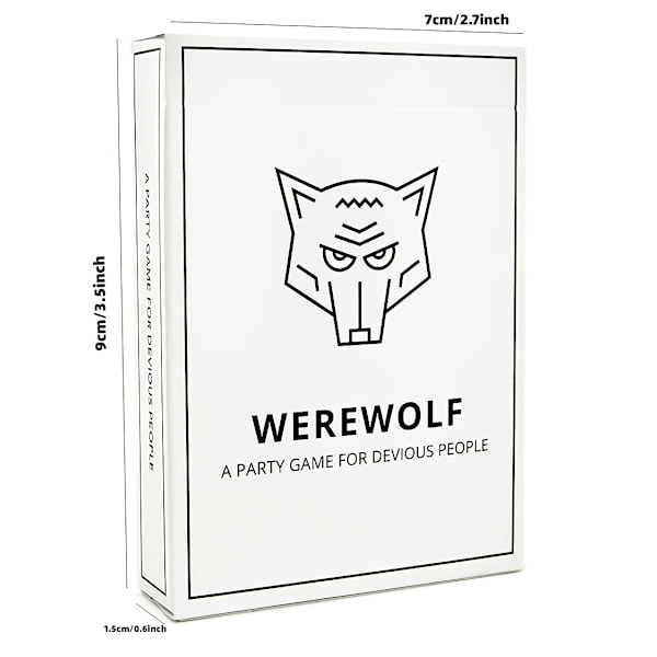 Yla av skratt: Vargulv - Ett listigt sällskapsspel för alla! Werewolf: A Party Game For Devious